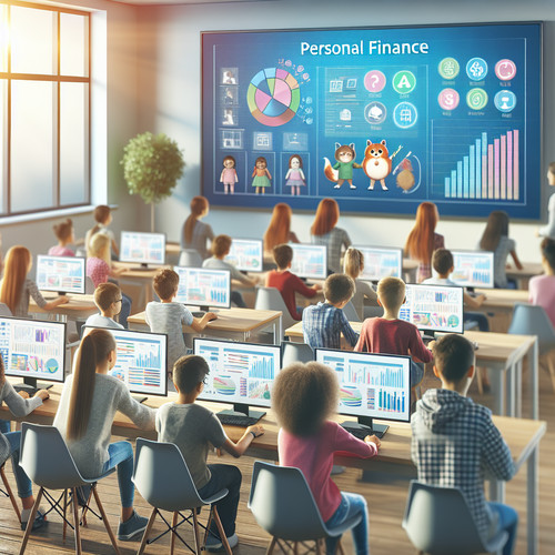 An image illustrating Beneficios de enseñar finanzas personales desde la educación básica