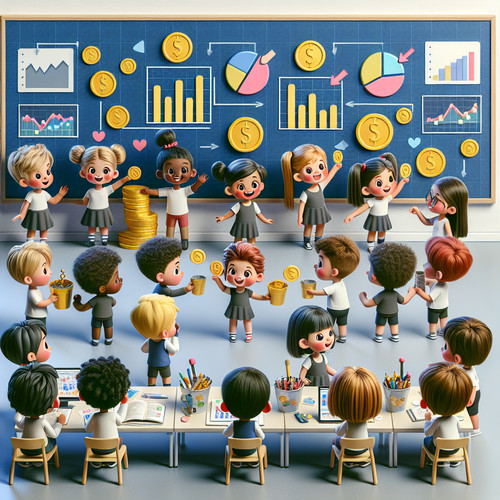 An image illustrating Qué aprenden los niños cuando se les enseña educación financiera