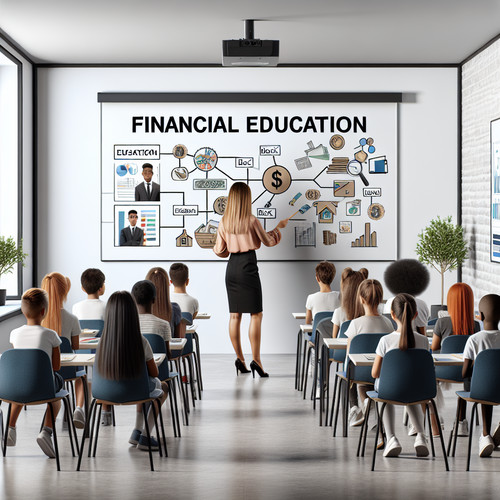 An image illustrating Cómo crear un plan anual de educación financiera en colegios