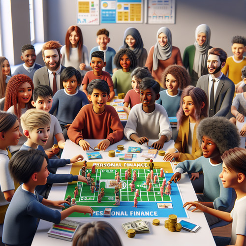 An image illustrating Juegos y dinámicas para enseñar finanzas personales a niños y jóvenes