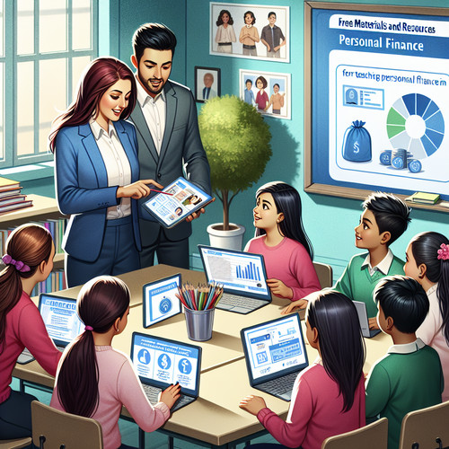 An image illustrating Materiales y recursos gratuitos para enseñar finanzas personales en colegios