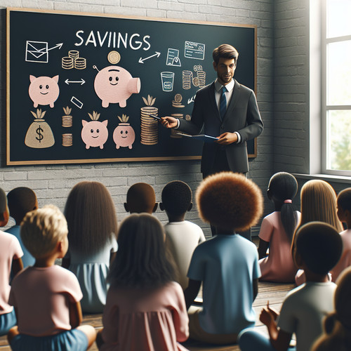 An image illustrating Cómo enseñar a usar cuentas de ahorro a estudiantes de educación básica