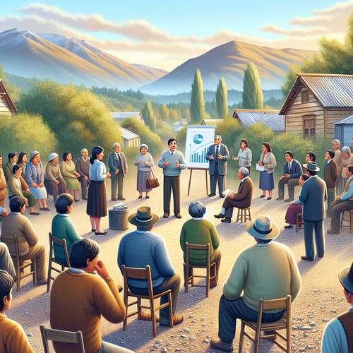 An image illustrating Educación financiera en zonas rurales de Chile desafíos y oportunidades