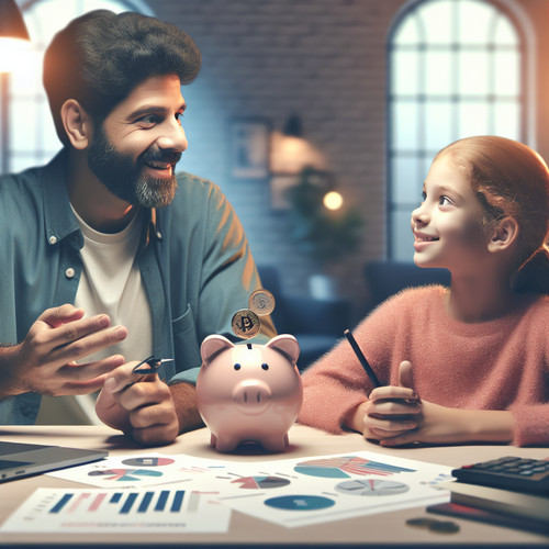 An image illustrating Cómo enseñar sobre metas financieras a adolescentes