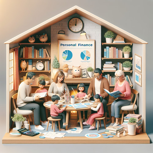 An image illustrating Educación financiera para padres - herramientas para apoyar a sus hijos