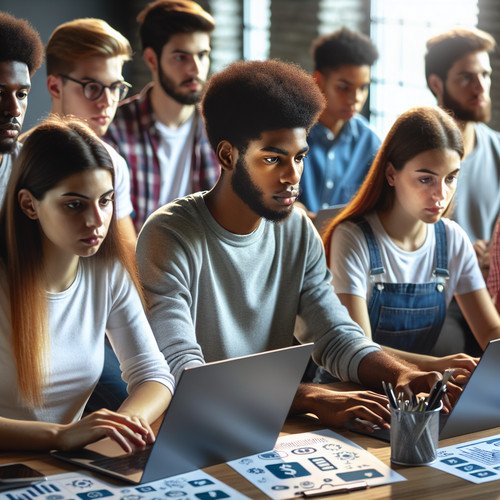 An image illustrating Guía para enseñar sobre ciberseguridad financiera a jóvenes