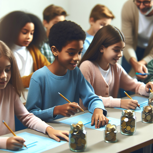 An image illustrating Educación financiera para estudiantes en situación de vulnerabilidad