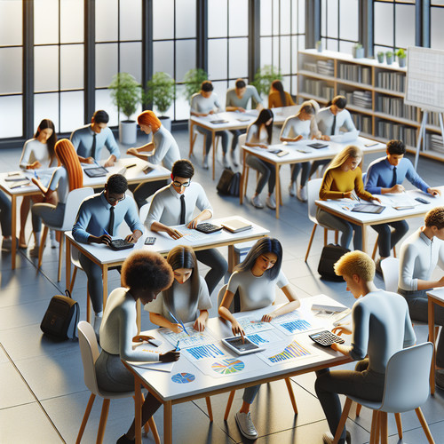 An image illustrating Cómo incorporar finanzas personales en proyectos escolares anuales