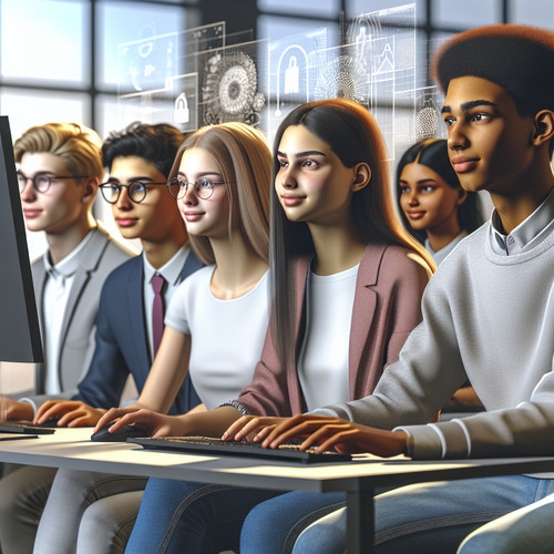 An image illustrating Guía para ayudar a los jóvenes a evitar fraudes y estafas financieras