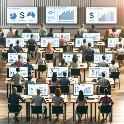 An image illustrating Cómo enseñar finanzas usando simuladores de presupuestos