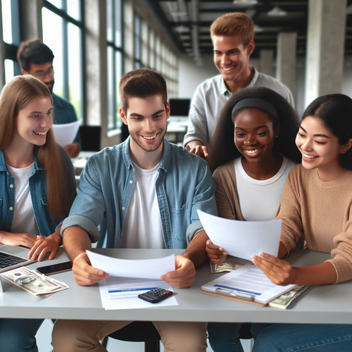 An image illustrating Cómo enseñar a evaluar becas, créditos y financiamiento universitario