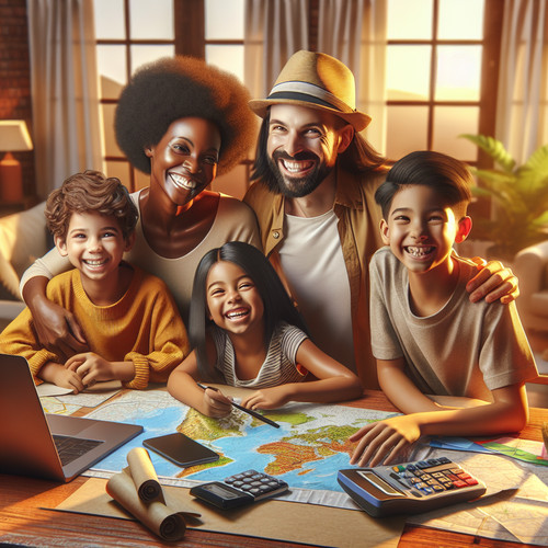 An image illustrating Cómo enseñar a planificar vacaciones con presupuesto limitado