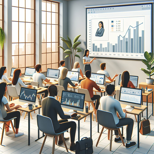 An image illustrating Educación financiera en línea Cómo crear cursos efectivos