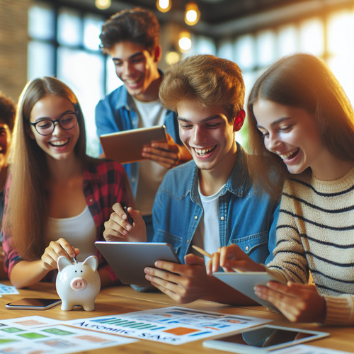 An image illustrating Cómo enseñar a los jóvenes el valor del ahorro automático