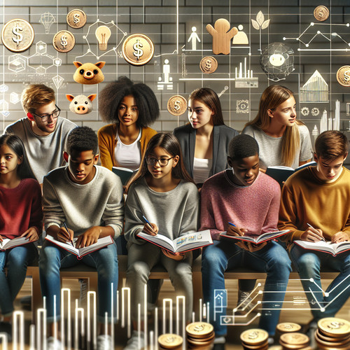 An image illustrating Educación financiera para jóvenes sin acceso a servicios bancarios