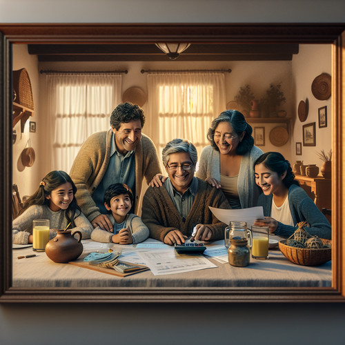 An image illustrating Educación financiera para familias chilenas endeudadas