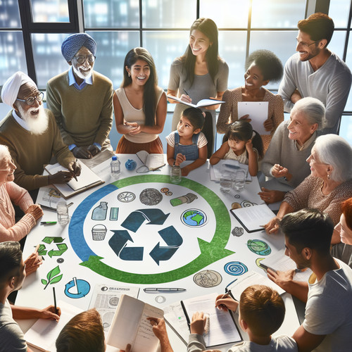 An image illustrating Cómo enseñar sobre economía circular y su impacto en el bolsillo