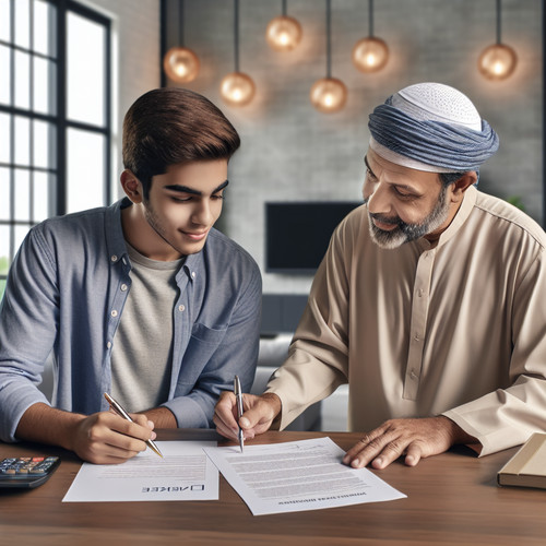 An image illustrating Cómo enseñar sobre arriendo con y sin aval para jóvenes