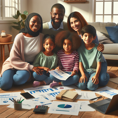 An image illustrating Educación financiera para familias multiculturales en Chile