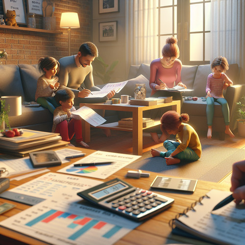 An image illustrating Educación financiera en hogares con bajos ingresos para un futuro sostenible