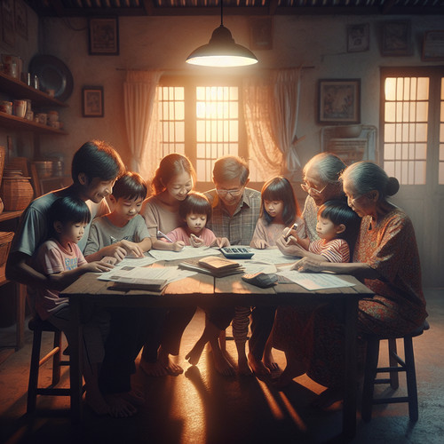 An image illustrating Educación financiera en hogares con bajos ingresos Cómo mejorar el manejo del dinero y planificar el futuro