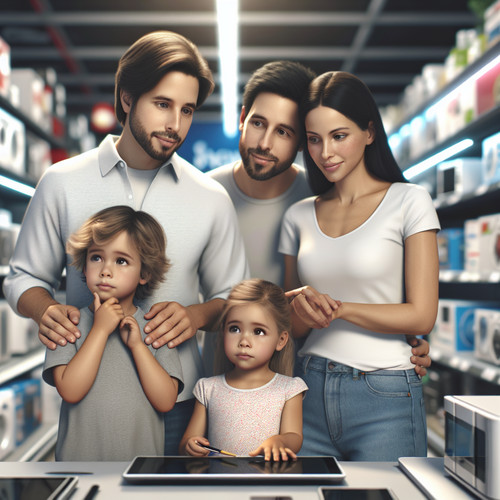 An image illustrating Guía para enseñar a proyectar compras grandes como electrodomésticos