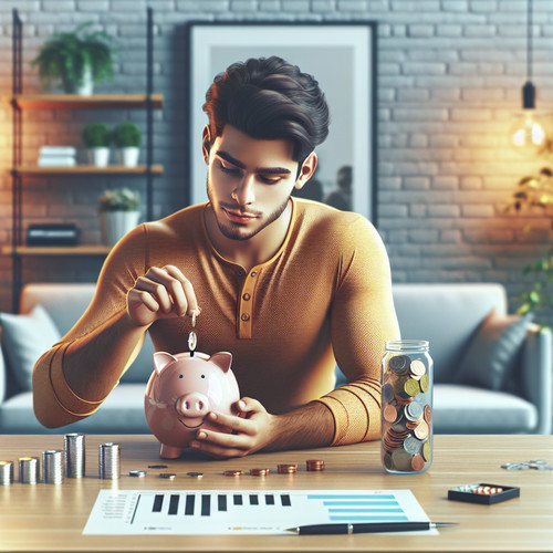 An image illustrating Cómo enseñar sobre microahorros con ejemplos prácticos